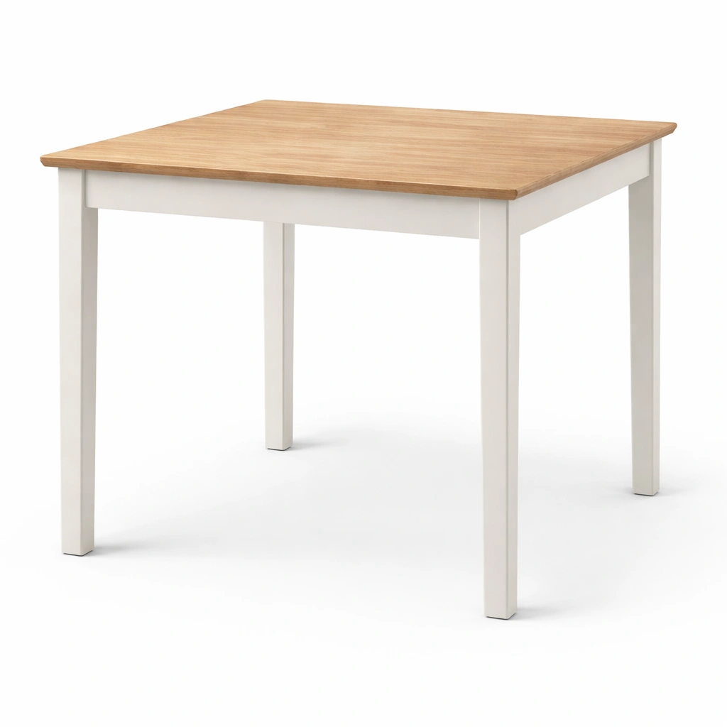 Esstisch im minimalistischen Stil mit Holzplatte-Domvyn